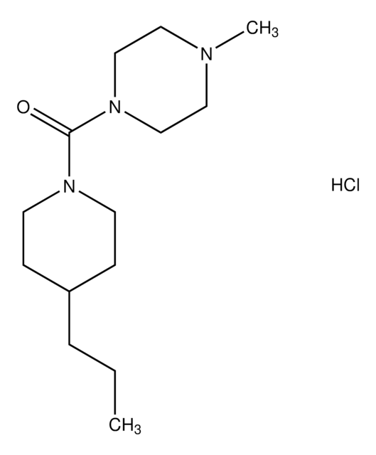 1-methyl-4-[(4-propyl-1-piperidinyl)carbonyl]piperazine hydrochloride AldrichCPR