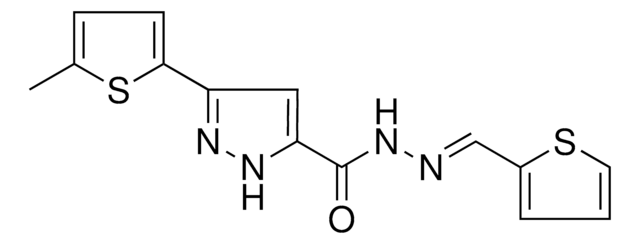 3-(5-METHYL-2-THIENYL)-N'-(2-THIENYLMETHYLENE)-1H-PYRAZOLE-5-CARBOHYDRAZIDE AldrichCPR