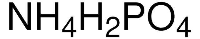 Ammonium phosphate monobasic analytical standard, for nitrogen determination according to Kjeldahl method, &#8805;99.5%
