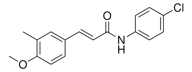 N-(4-CHLOROPHENYL)-3-(4-METHOXY-3-METHYLPHENYL)ACRYLAMIDE AldrichCPR