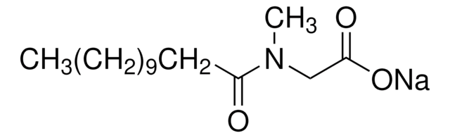 N -月桂酰肌氨酸 钠盐 &#8805;97.0% (HPLC)