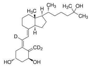 1α,25-Dihydroxyvitamin D3 (6,19,19-d3) solution 100 μg/mL in ethanol, 97 atom % D, 96% (CP)