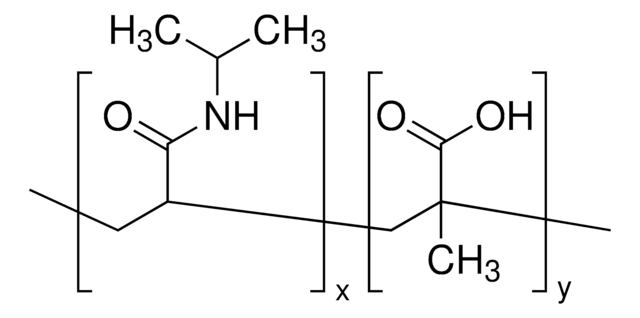 聚(N-异丙基丙烯酰胺-co－甲基丙烯酸) methacrylic acid 10&#160;mol %, Mn 60,000