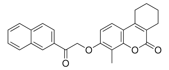 4-ME-3-(2-(2-NAPHTHYL)-2-OXOETHOXY)-7,8,9,10-TETRAHYDRO-6H-BENZO(C)CHROMEN-6-ONE AldrichCPR