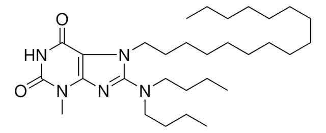 8-DIBUTYLAMINO-7-HEXADECYL-3-METHYL-3,7-DIHYDRO-PURINE-2,6-DIONE AldrichCPR
