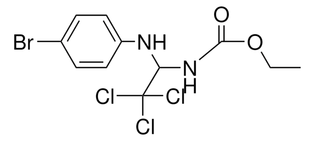 (1-(4-BROMO-PHENYLAMINO)-2,2,2-TRICHLORO-ETHYL)-CARBAMIC ACID ETHYL ESTER AldrichCPR