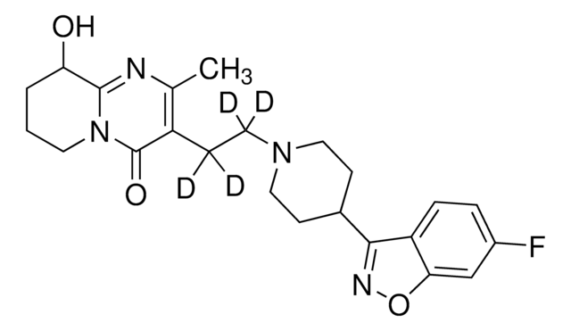 帕潘立酮-D4标准液 CRM 溶液 100&#160;&#956;g/mL in methanol, ampule of 1&#160;mL, certified reference material, Cerilliant&#174;