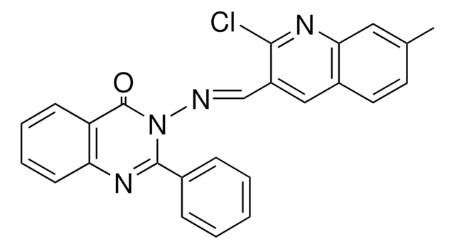 3-((2-CL-7-METHYL-QUINOLIN-3-YLMETHYLENE)-AMINO)-2-PHENYL-3H-QUINAZOLIN-4-ONE AldrichCPR