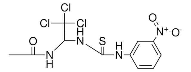 N-(2,2,2-TRICHLORO-1-(3-(3-NITRO-PHENYL)-THIOUREIDO)-ETHYL)-ACETAMIDE AldrichCPR