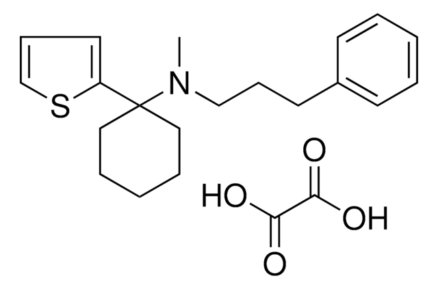 N-METHYL-N-(3-PHENYLPROPYL)-1-(2-THIENYL)CYCLOHEXANAMINE OXALATE AldrichCPR