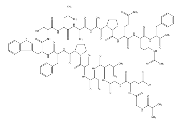 Ala-Gly-Glu-Gly-Leu-Ser-Ser-Pro-Phe-Trp-Ser-Leu-Ala-Ala-Pro-Gln-Arg-Phe amide &#8805;97% (HPLC)