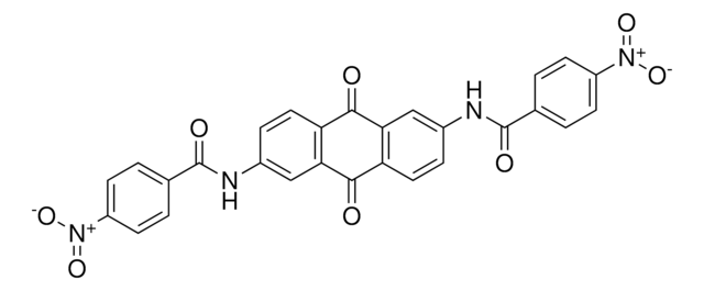 4-NITRO-N-{6-[(4-NITROBENZOYL)AMINO]-9,10-DIOXO-9,10-DIHYDRO-2-ANTHRACENYL}BENZAMIDE AldrichCPR