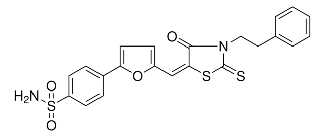 4-(5-{(E)-[4-OXO-3-(2-PHENYLETHYL)-2-THIOXO-1,3-THIAZOLIDIN-5-YLIDENE]METHYL}-2-FURYL)BENZENESULFONAMIDE AldrichCPR