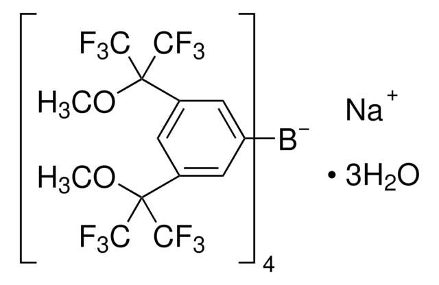 四[3,5-双(1,1,1,3,3,3-六氟代-2-甲氧基-2-丙基)苯基]硼酸钠 三水合物 Selectophore&#8482;