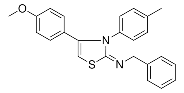 BENZYL-(4-(4-METHOXY-PHENYL)-3-P-TOLYL-3H-THIAZOL-2-YLIDENE)-AMINE AldrichCPR
