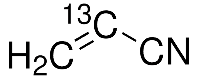 Acrylonitrile-2-13C &#8805;99 atom % 13C, &#8805;99% (CP), contains hydroquinone as stabilizer