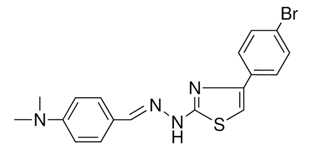 (4-((4-(4-BROMO-PHENYL)-THIAZOL-2-YL)-HYDRAZONOMETHYL)-PHENYL)-DIMETHYL-AMINE AldrichCPR