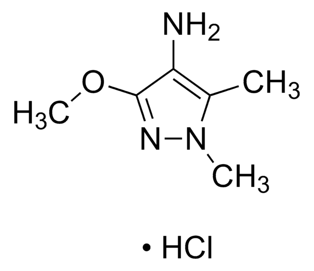 3-Methoxy-1,5-dimethyl-1H-pyrazol-4-amine hydrochloride AldrichCPR