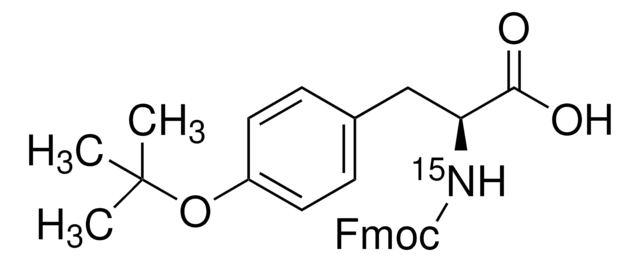 Fmoc-O-叔丁基-L-酪氨酸-15N 98 atom % 15N, 97% (CP)