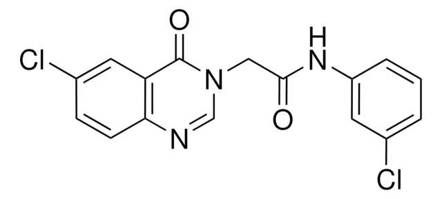 2-(6-CHLORO-4-OXO-3(4H)-QUINAZOLINYL)-N-(3-CHLOROPHENYL)ACETAMIDE AldrichCPR