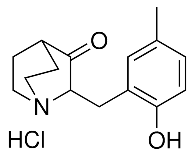 2-(2-HYDROXY-5-METHYLBENZYL)QUINUCLIDIN-3-ONE HYDROCHLORIDE AldrichCPR