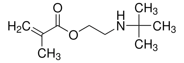 2-(叔丁基氨基)甲基丙烯酸乙酯 97%, contains ~1000&#160;ppm monomethyl ether hydroquinone (MEHQ) as inhibitor