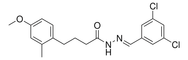 N'-[(3,5-DICHLOROPHENYL)METHYLIDENE]-4-(4-METHOXY-2-METHYLPHENYL)BUTANOHYDRAZIDE AldrichCPR