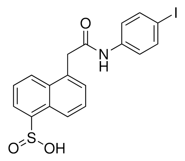 5-(2-(4-IODOANILINO)-2-OXOETHYL)-1-NAPHTHALENESULFINIC ACID AldrichCPR