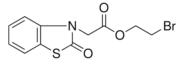 (2-OXO-BENZOTHIAZOL-3-YL)-ACETIC ACID 2-BROMO-ETHYL ESTER AldrichCPR