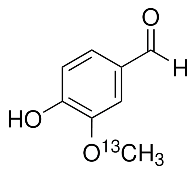 香草醛-甲氧基-13C 99 atom % 13C