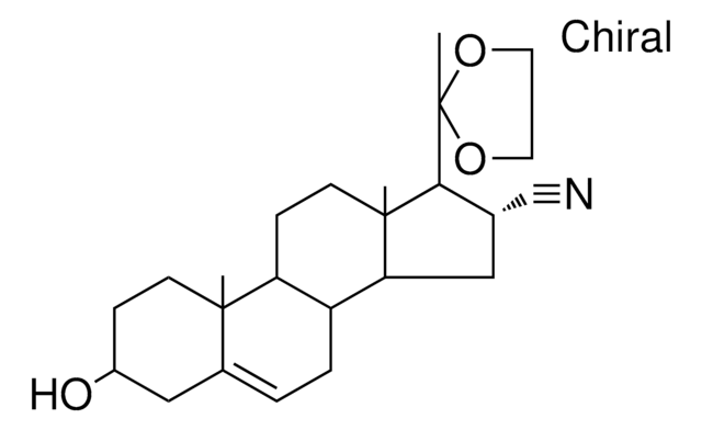(16alpha)-3-hydroxy-17-(2-methyl-1,3-dioxolan-2-yl)androst-5-ene-16-carbonitrile AldrichCPR