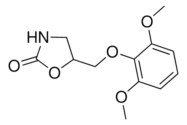 5-[(2,6-dimethoxyphenoxy)methyl]-1,3-oxazolidin-2-one AldrichCPR