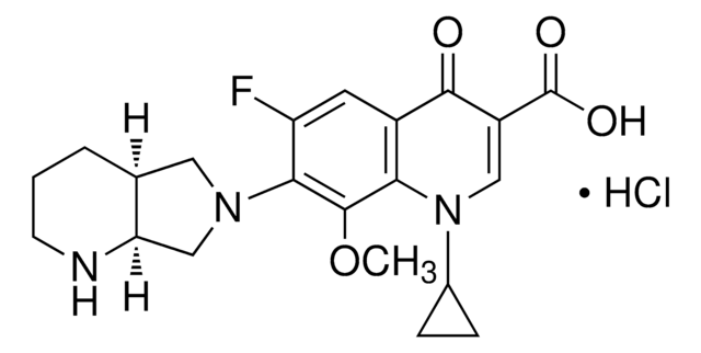 Moxifloxacin hydrochloride VETRANAL&#174;, analytical standard