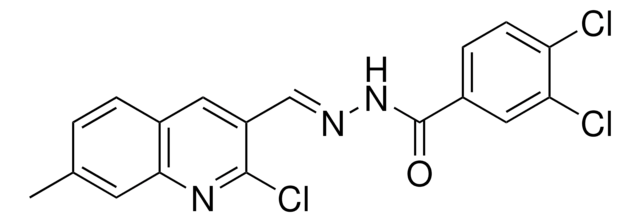 3,4-DICHLORO-N'-((2-CHLORO-7-METHYL-3-QUINOLINYL)METHYLENE)BENZOHYDRAZIDE AldrichCPR