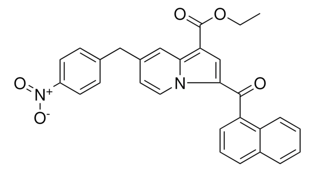 ETHYL 3-(1-NAPHTHOYL)-7-(4-NITROBENZYL)-1-INDOLIZINECARBOXYLATE AldrichCPR