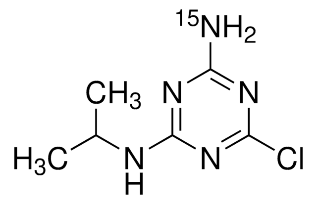 4-氨基-15N-2-氯-6-异丙氨基-1,3,5-三嗪 98 atom % 15N