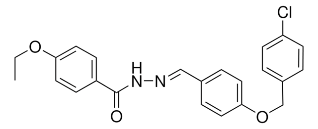 N'-(4-((4-CHLOROBENZYL)OXY)BENZYLIDENE)-4-ETHOXYBENZOHYDRAZIDE AldrichCPR