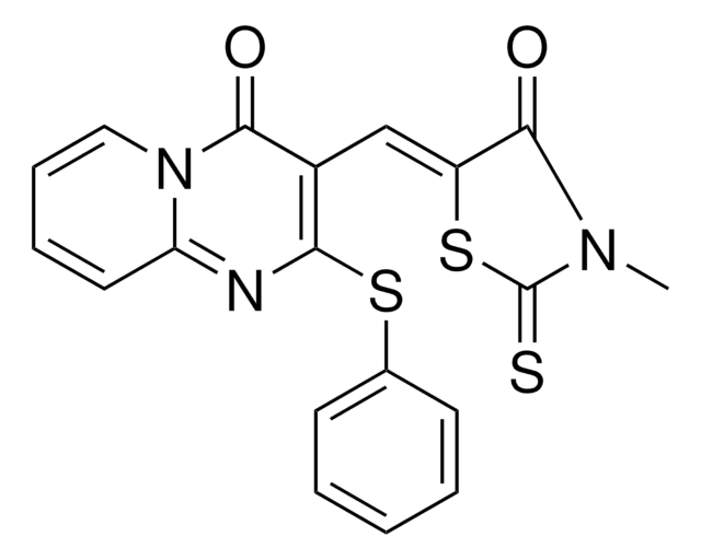 3-[(Z)-(3-METHYL-4-OXO-2-THIOXO-1,3-THIAZOLIDIN-5-YLIDENE)METHYL]-2-(PHENYLSULFANYL)-4H-PYRIDO[1,2-A]PYRIMIDIN-4-ONE AldrichCPR