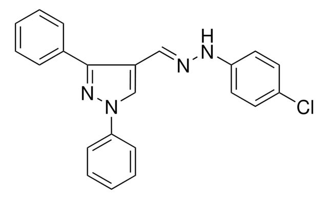 1,3-DIPHENYL-1H-PYRAZOLE-4-CARBALDEHYDE (4-CHLOROPHENYL)HYDRAZONE AldrichCPR
