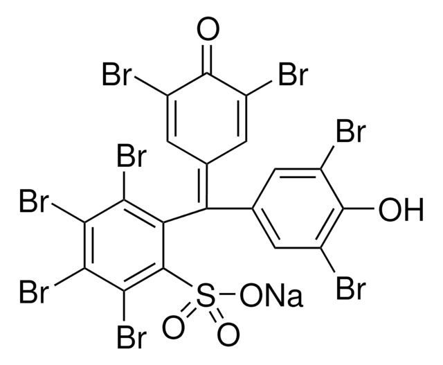 Tetrabromophenol Blue sodium salt &#8805;84.5% (HPLC), Dye content 85&#160;%