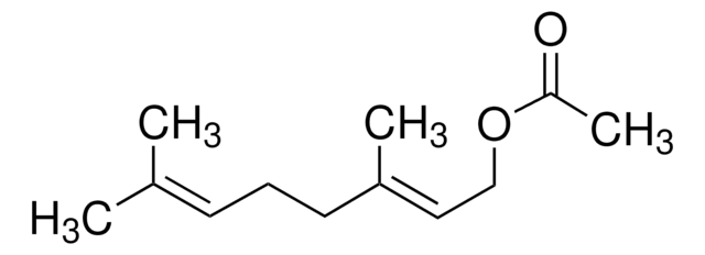 乙酸香叶酯 mixture of isomers, &gt;97.0% (sum of isomers, GC)