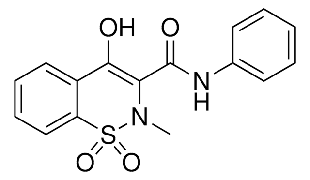 4-hydroxy-2-methyl-N-phenyl-2H-1,2-benzothiazine-3-carboxamide 1,1-dioxide AldrichCPR