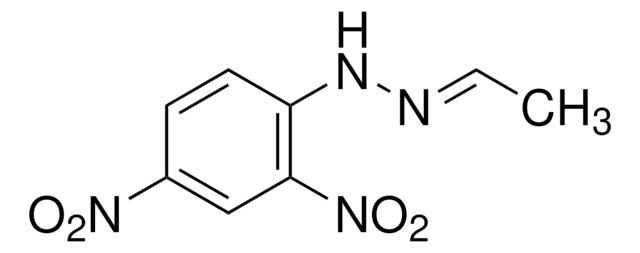 乙醛-2,4-二硝基苯腙 certified reference material, vial of 100&#160;mg, Cerilliant&#174;