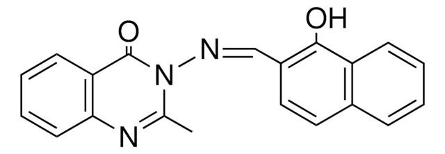 3-((1-HYDROXY-NAPHTHALEN-2-YLMETHYLENE)-AMINO)-2-METHYL-3H-QUINAZOLIN-4-ONE AldrichCPR