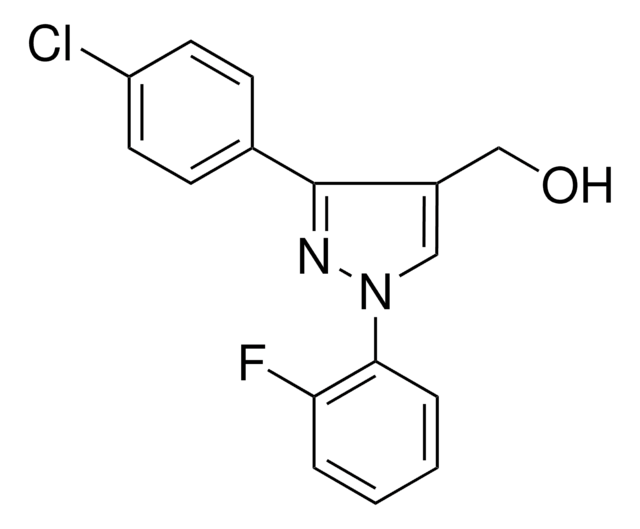 (3-(4-CHLOROPHENYL)-1-(2-FLUOROPHENYL)-1H-PYRAZOL-4-YL)METHANOL AldrichCPR