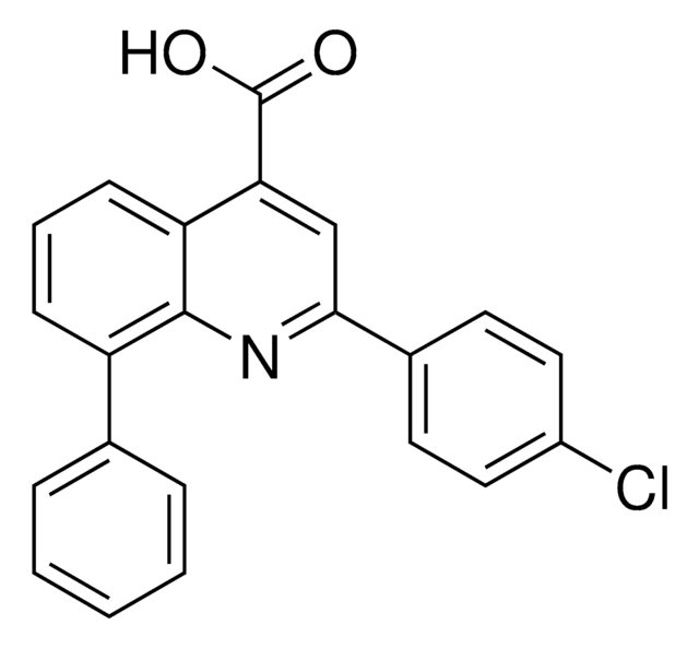 2-(4-Chlorophenyl)-8-phenyl-4-quinolinecarboxylic acid AldrichCPR