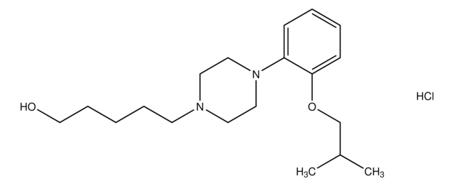 5-[4-(2-isobutoxyphenyl)-1-piperazinyl]-1-pentanol hydrochloride AldrichCPR