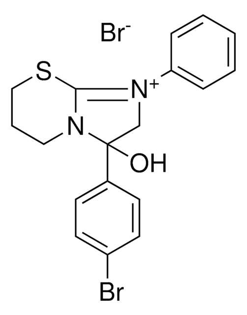 3-(4-BROMOPHENYL)-3-HYDROXY-1-PHENYL-2,3,6,7-TETRAHYDRO-5H-IMIDAZO[2,1-B][1,3]THIAZIN-1-IUM BROMIDE AldrichCPR