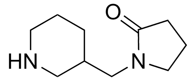 1-(Piperidin-3-ylmethyl)pyrrolidin-2-one AldrichCPR