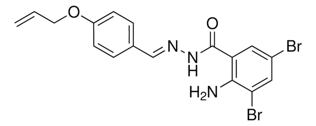 N'-(4-(ALLYLOXY)BENZYLIDENE)-2-AMINO-3,5-DIBROMOBENZOHYDRAZIDE AldrichCPR